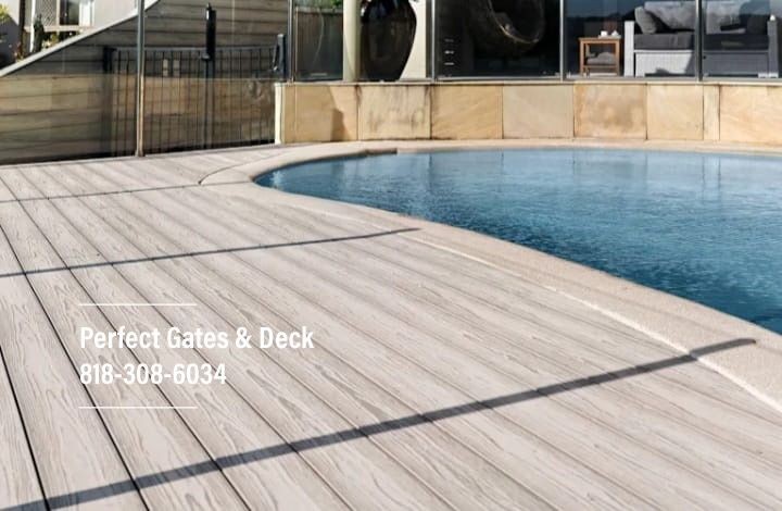 Trex Decking Around Pool