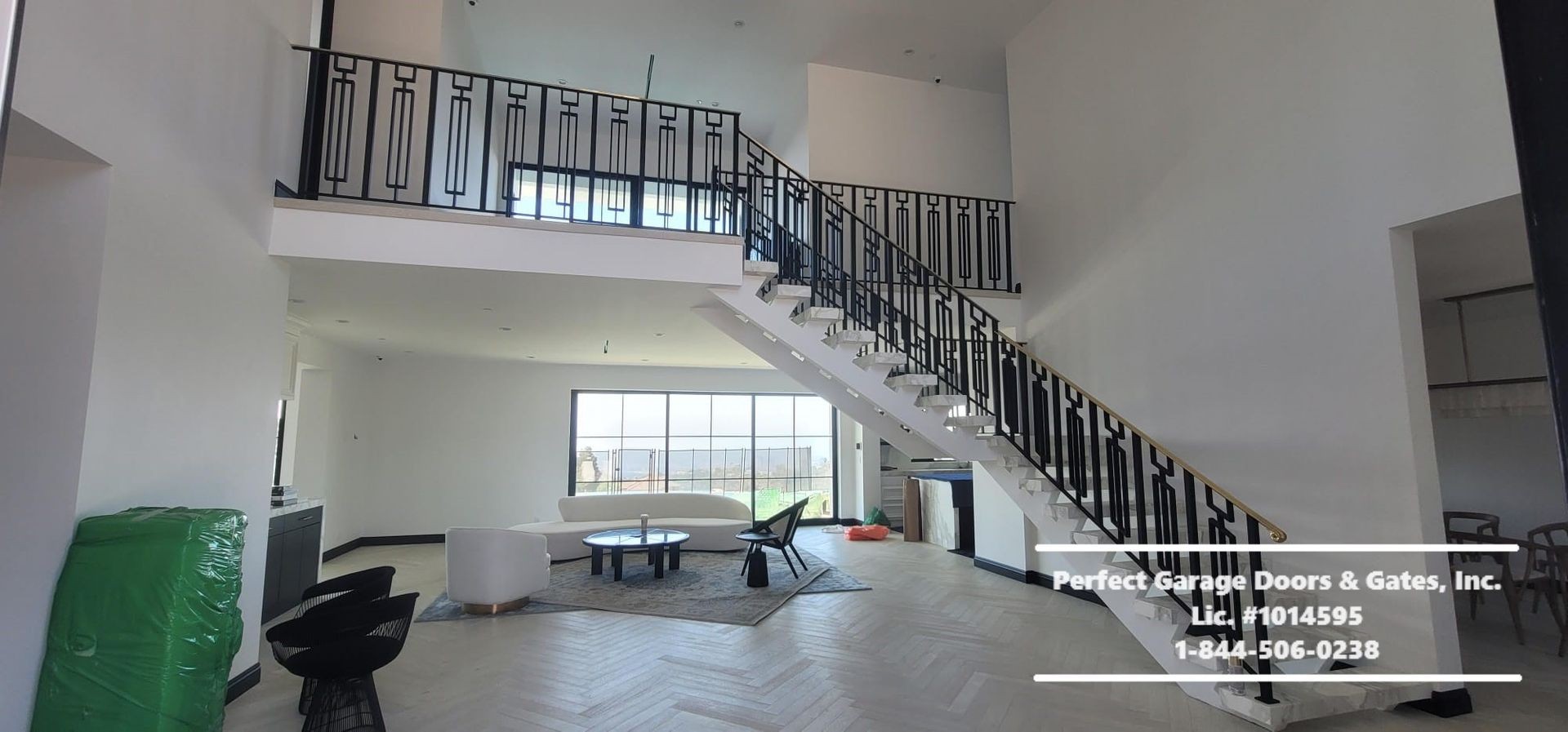 Custom Modern Design Iron Stair Railing