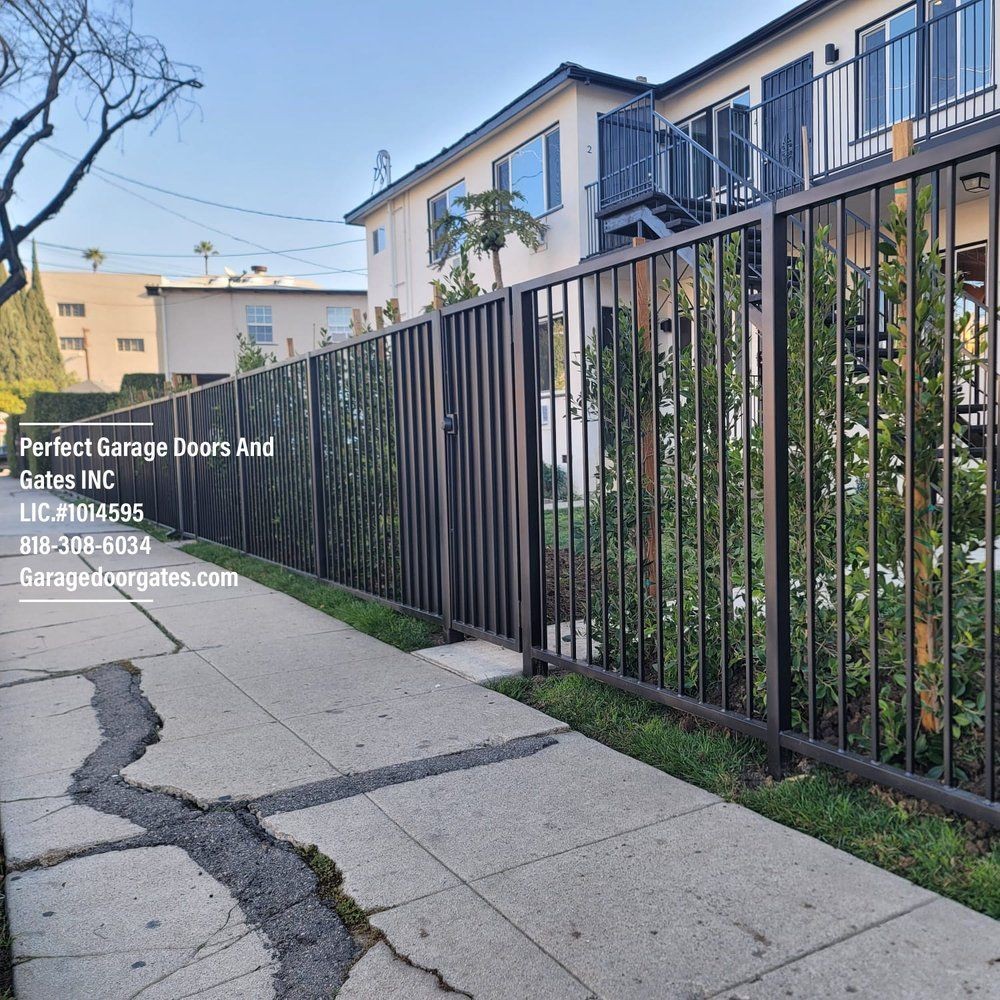 Custom Vertical Iron Fence