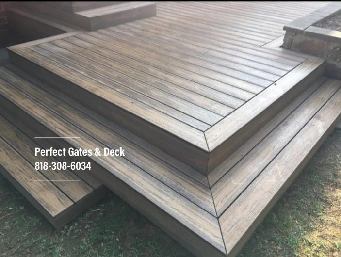 Trex Decking with Stairs